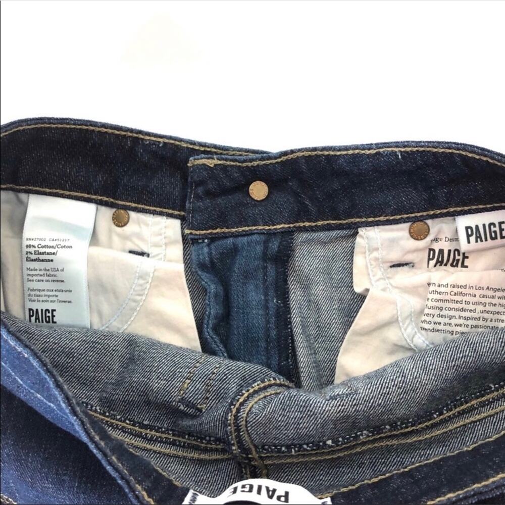 PAIGE Emily Ultra Skinny Jeans in Kala Two-Tone Blue 25 - Picture 7 of 7